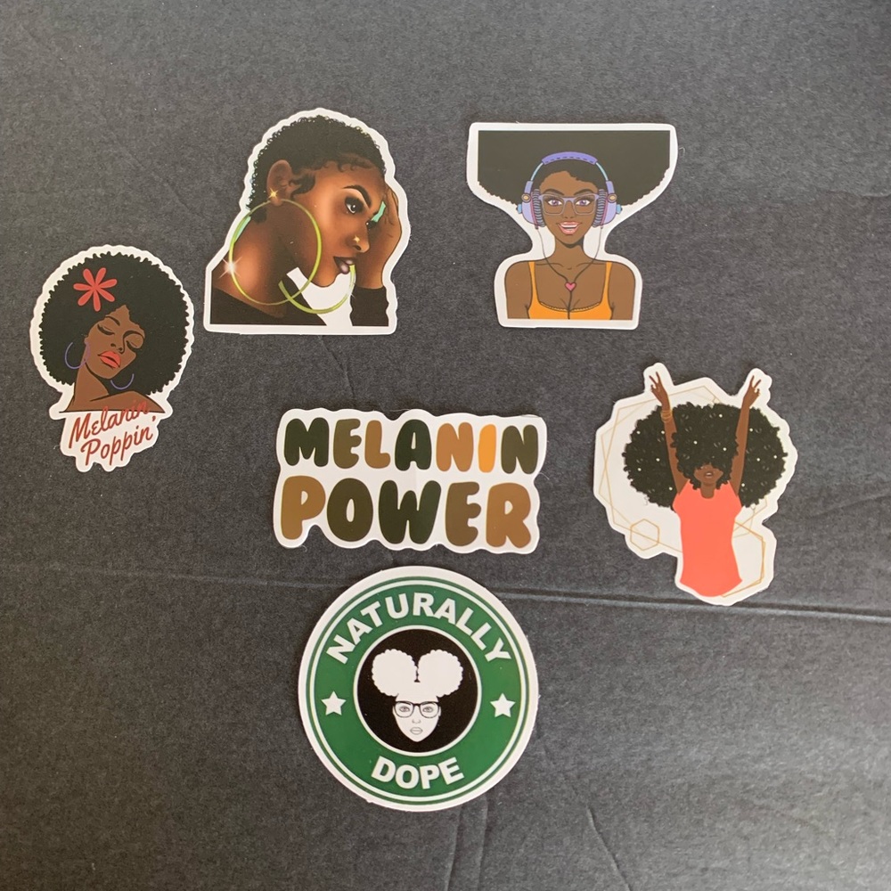 Show your Melanin power with this beautiful African women print.